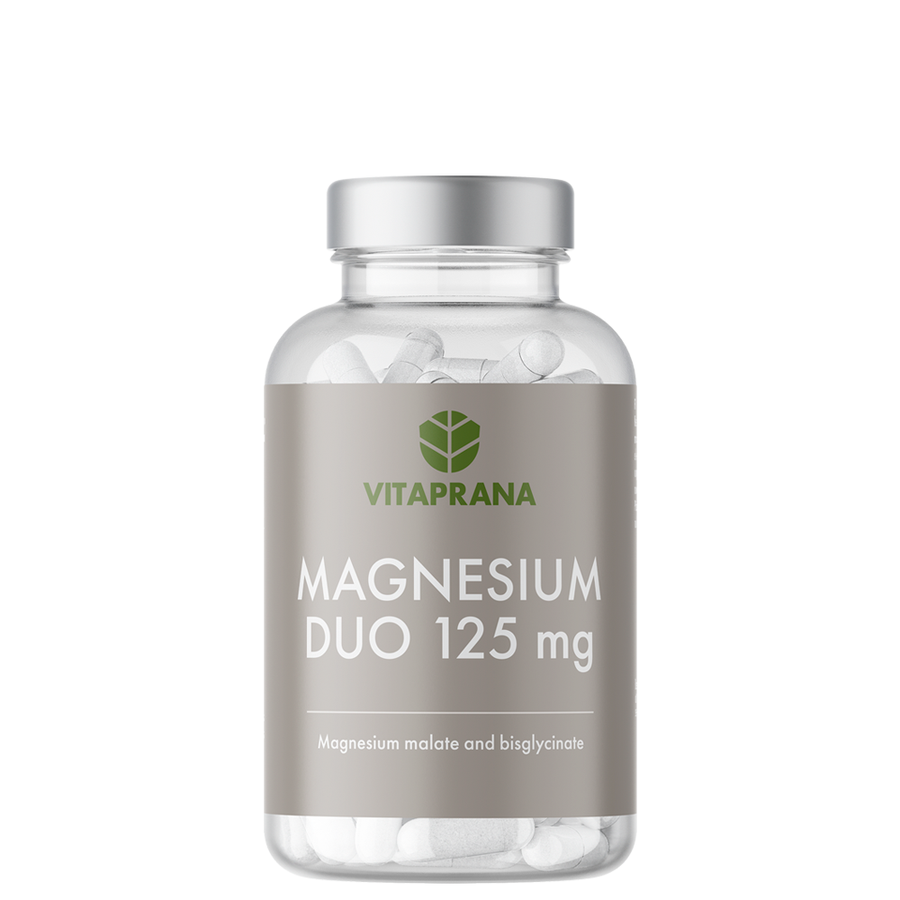 Magnesium Duo 125 mg 100 kapslar