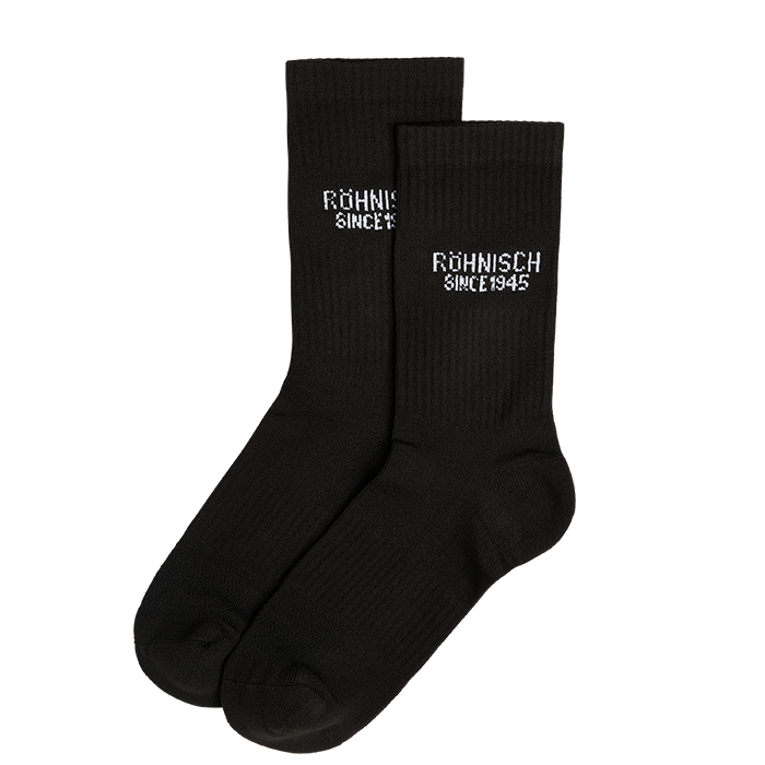 2-pack Logo Socks, Black 5308