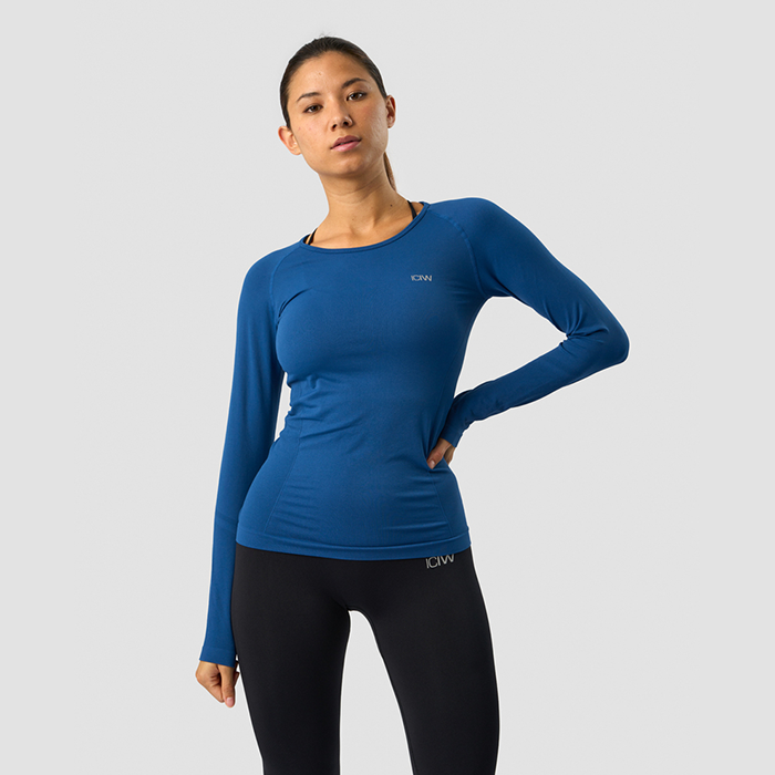 Everyday Seamless LS Dark Navy