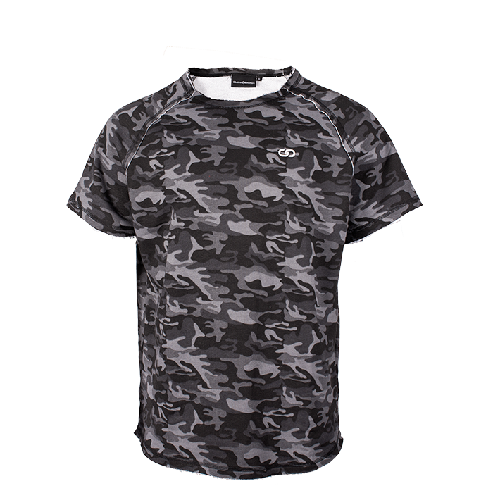 Bild av Chained S/S Sweat, Black Camo
