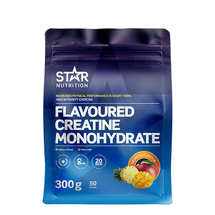 Smaksatt Kreatin Monohydrat 300 g - Star Nutrition