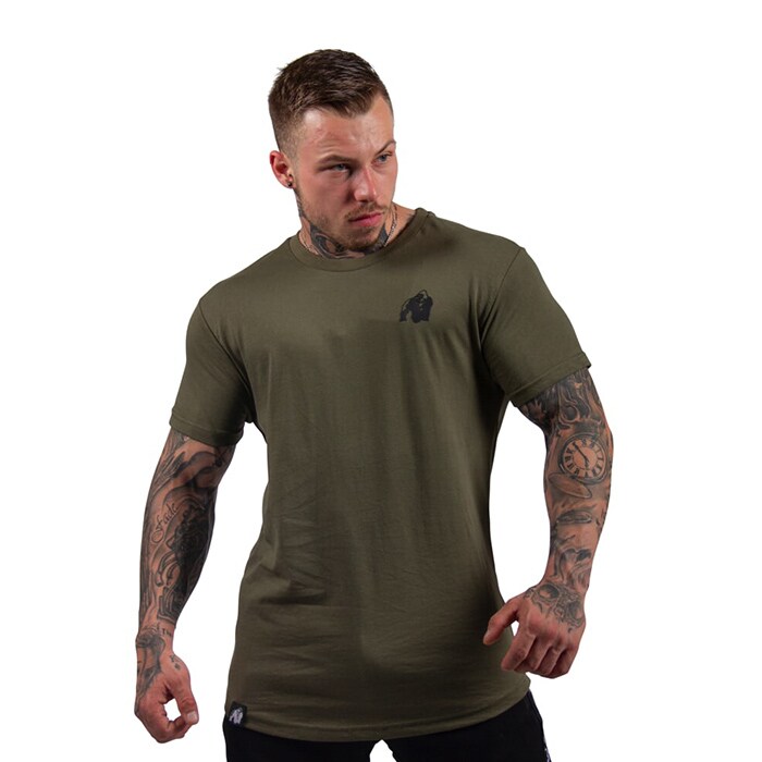 Gorilla Wear Detroit T-Shirt Army Green