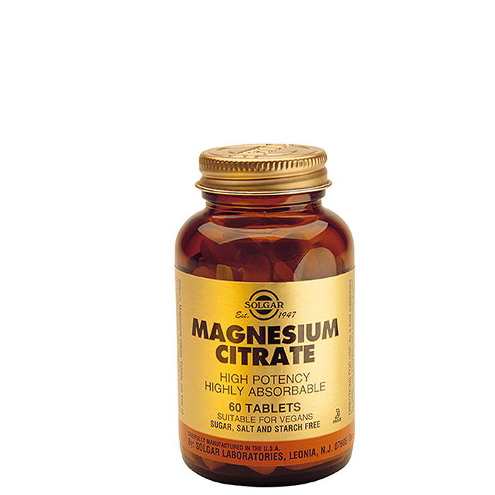 Solgar Magnesium Citrate 120 tablets