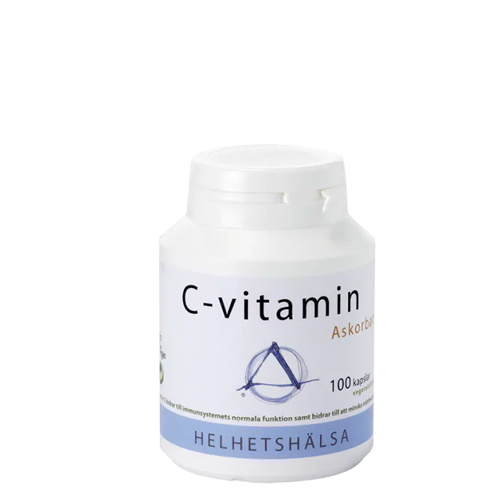 Helhetshälsa C-vitamin askorbat 100 kapslar