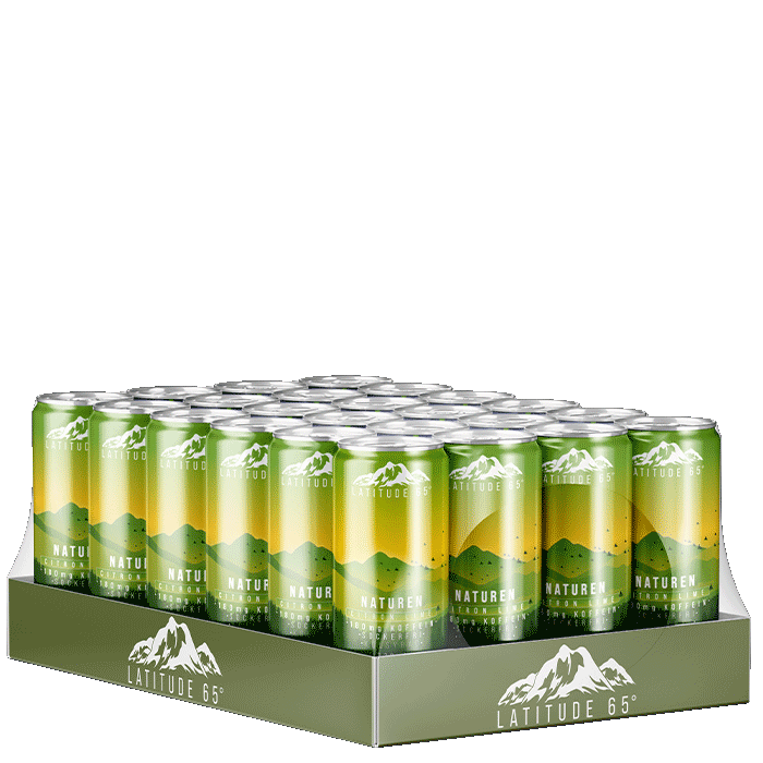 24 x Latitude 65,330 ml,Naturen