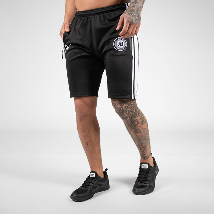 Gorilla Wear Stratford Track Shorts Black