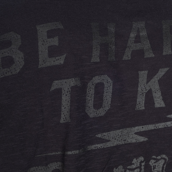 HTK Slub T-shirt Svart