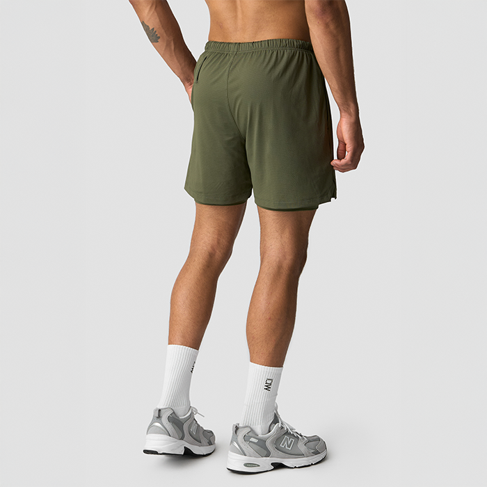 Stride 2-in-1 Shorts Gr&ouml;n