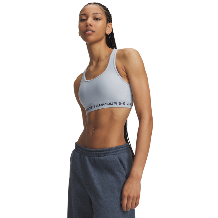 Crossback Mid Bra Blue Fog