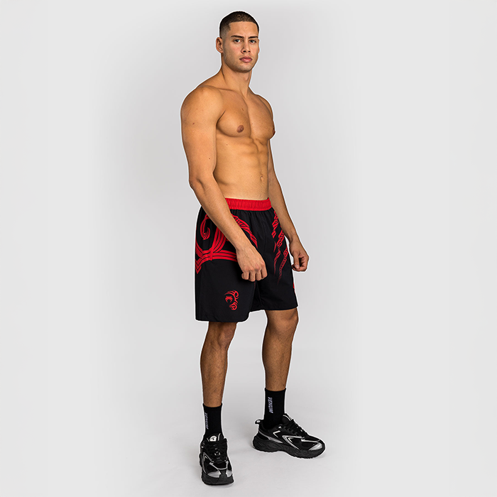 Venum X Mike Tyson Everyone has a plan Tr&auml;ningsshorts Svart R&ouml;d