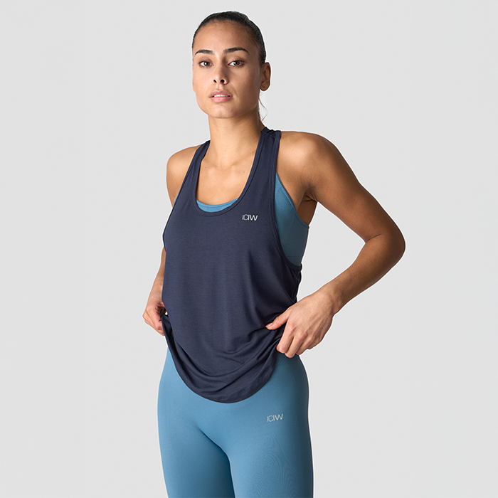 Everyday Racerback Tank Top,Navy