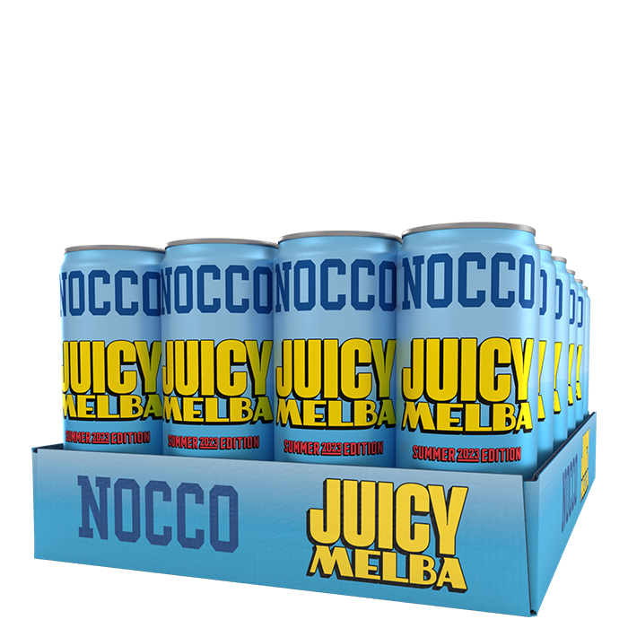 24 x NOCCO BCAA, 330 ml, Juicy Melba