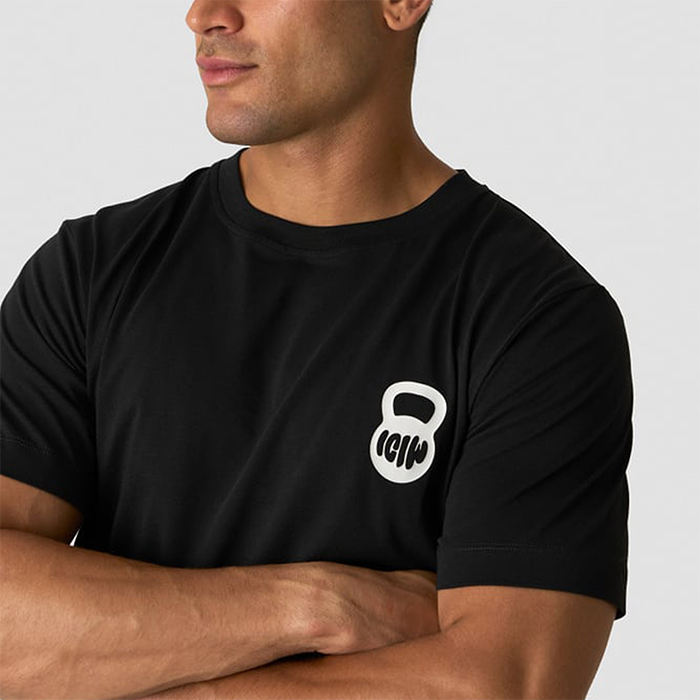 Everyday T-shirt Print Svart