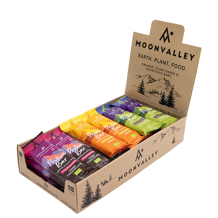 Moonvalley 18 x Proteinbar Mixlåda 60 g