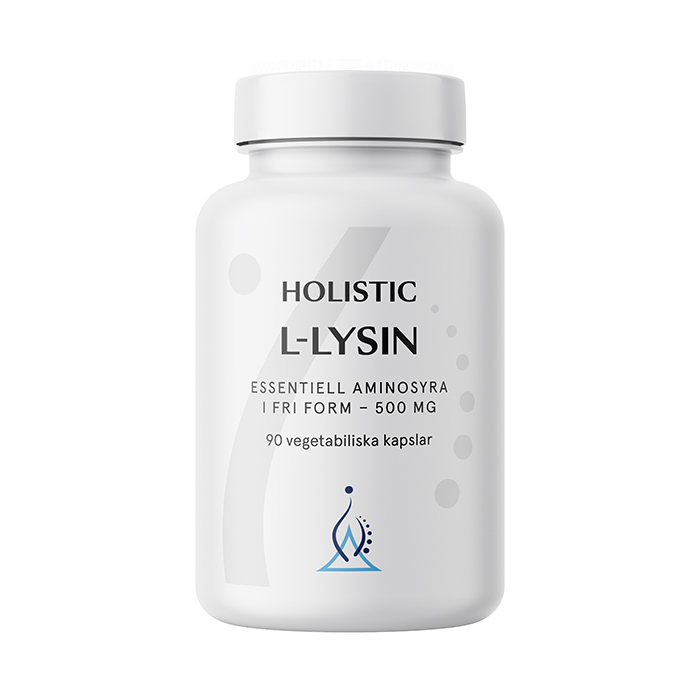 L-lysin 500 mg 90 vegetabiliska kapslar