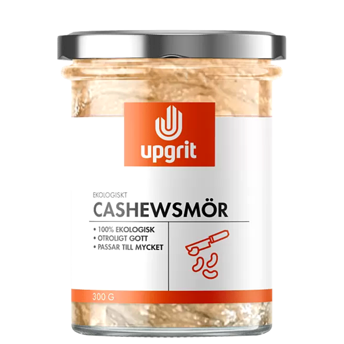 Upgrit Cashewsmör EKO 300 g