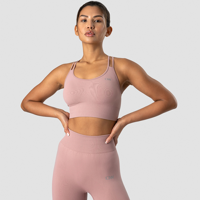 ICANIWILL Define Seamless Sport Bra Rose