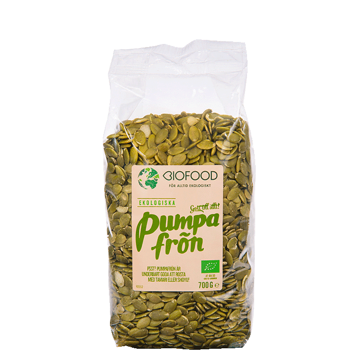 Läs mer om Pumpafrön, 750 g