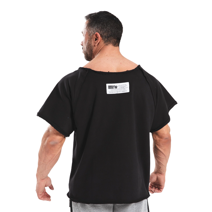 Classic Workout Top, Black/Gold