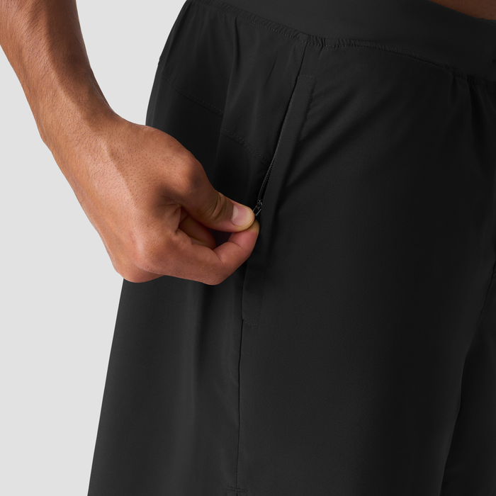 Workout 2-i-1 Shorts 5 Tum Svart