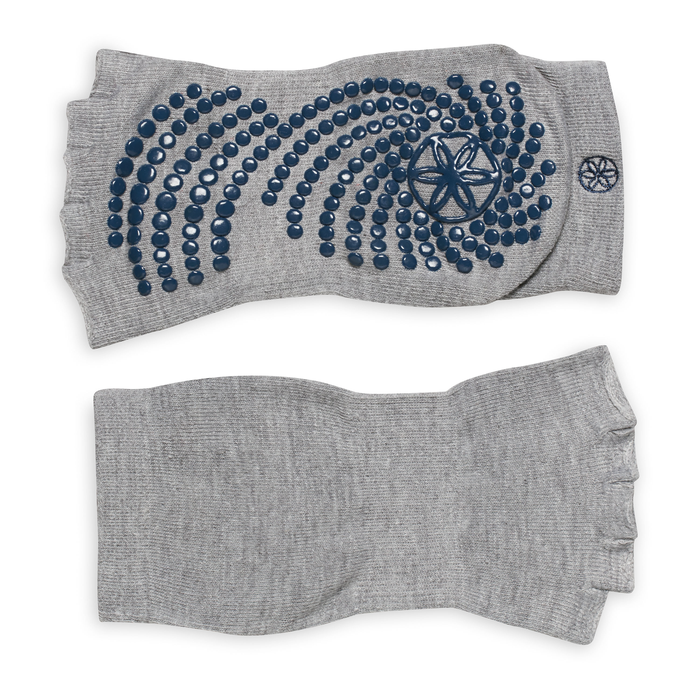 T&aring;fria Halkfria Strumpor Indigo Svart 2-pack