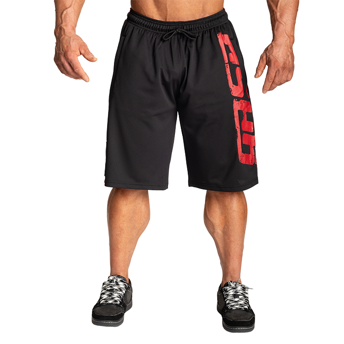 Pro Mesh Shorts, Black/Red