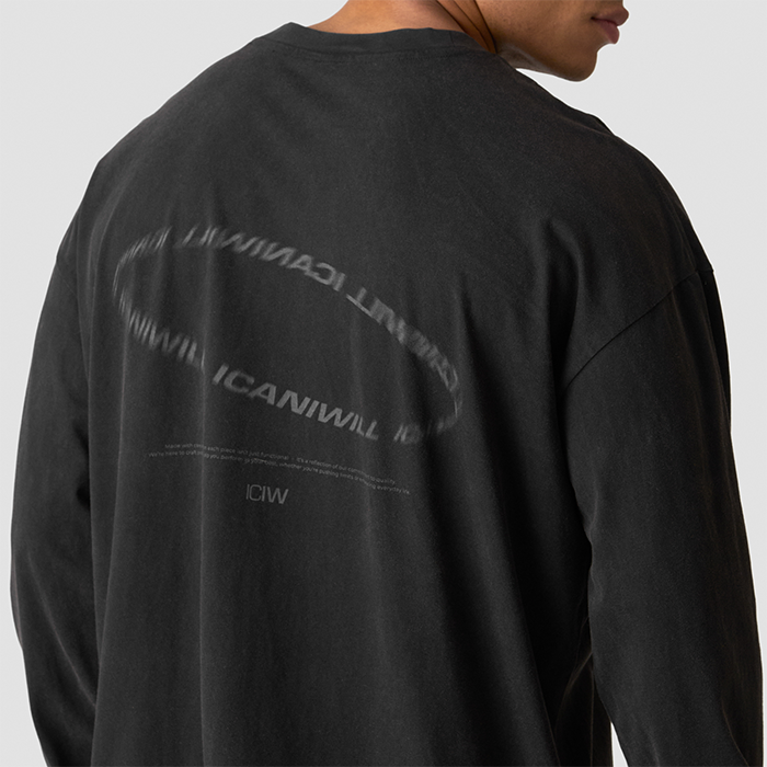 Grit Långärmad Tröja Svart