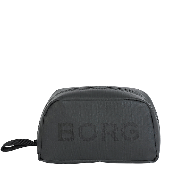 Borg Duffle Toilet Case, Black Beauty