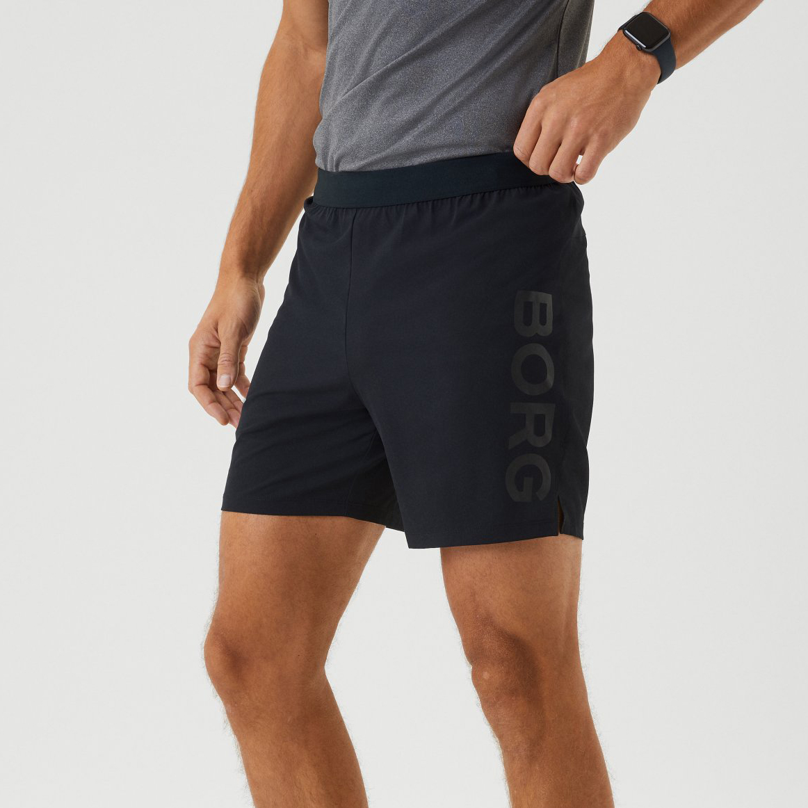 Borg Pocket Shorts, Black Beauty 5371