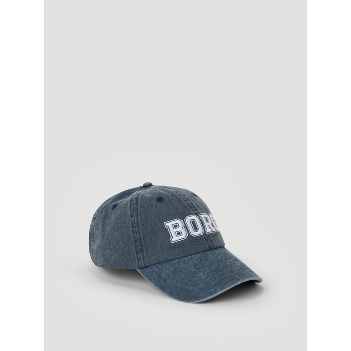 Borg Washed Bold Logo Keps M&ouml;rkbl&aring;