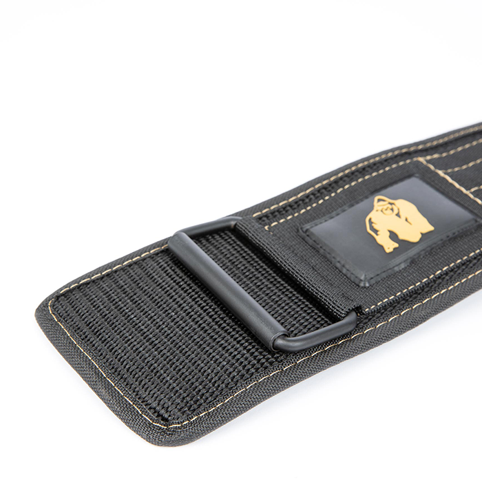 4 Inch Lyftarb&auml;lte Nylon Svart/Guld