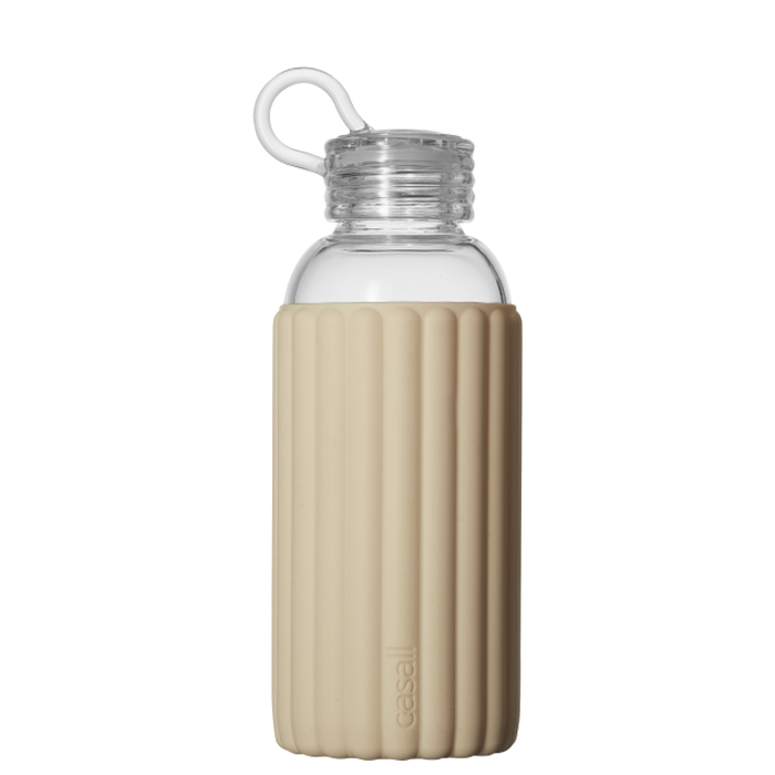 Sthlm Glass Bottle 0.5L, Light Sand