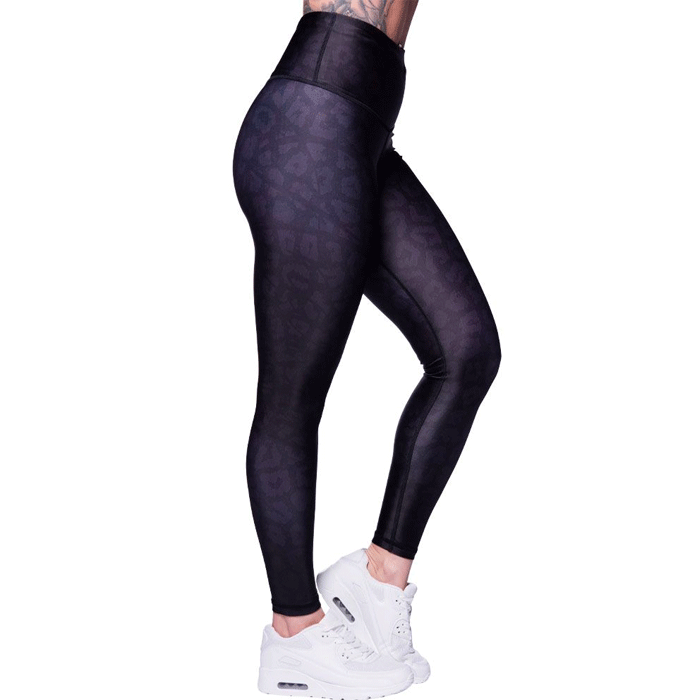Bild av Black Panther Leggings, Black/Grey