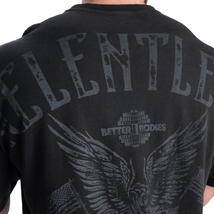 Relentless T‑shirt Svart Tv&auml;ttad