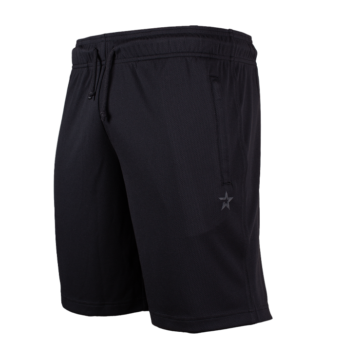 Star Mesh Shorts Svart