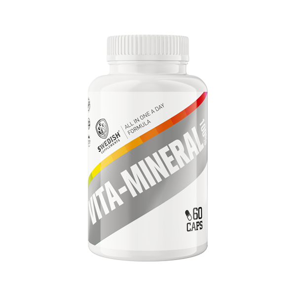 Läs mer om 100% Vita-Mineral, 60 caps