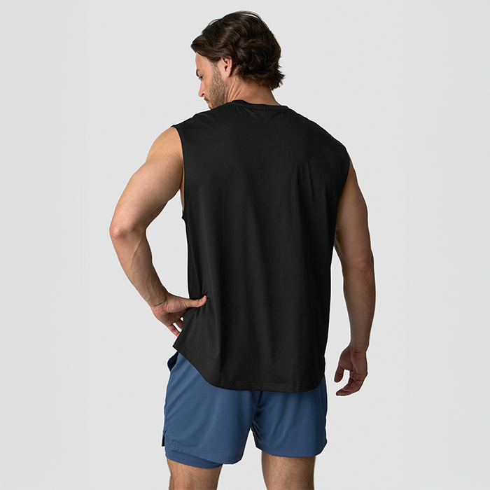 Stride Sleeveless T-shirt Svart