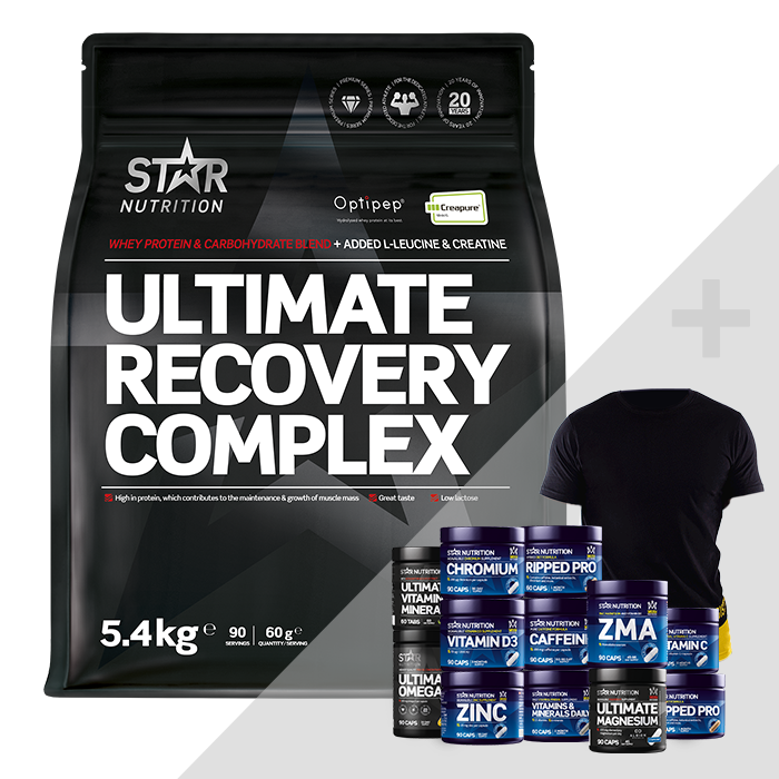 Läs mer om Ultimate Recovery Complex 5400 g + Bonus Product!