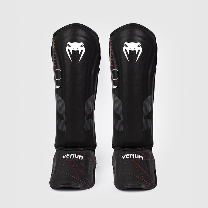 Tactical XT Benskydd Svart R&ouml;d  