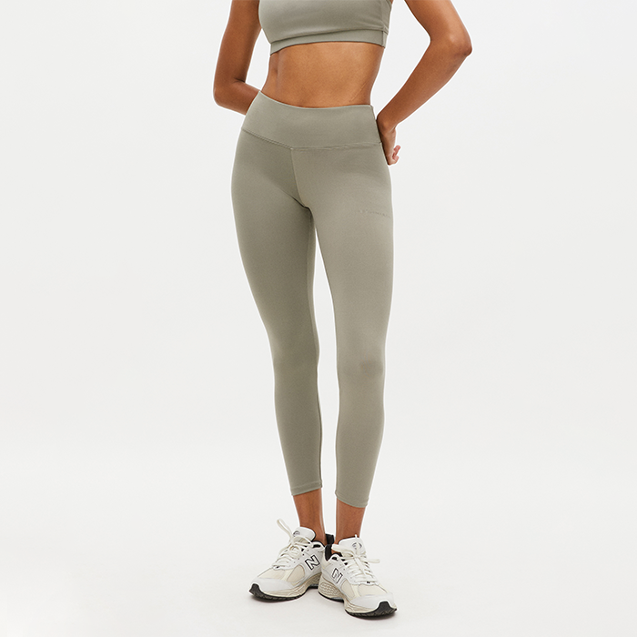 Läs mer om Soft High Waist Tights, Vetiver Green