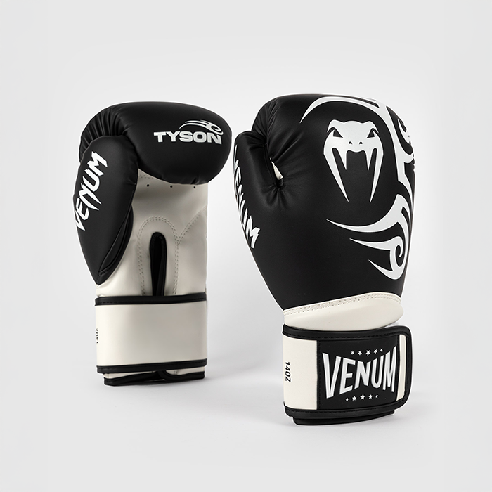 Venum X Mike Tyson Pro Boxningshandskar Svart Vit
