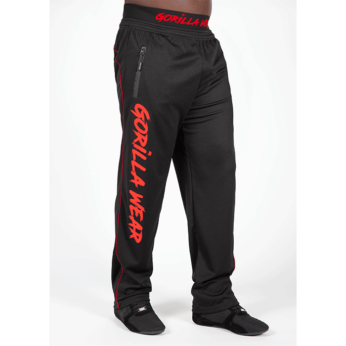 Mercury Mesh Pants Black/Red