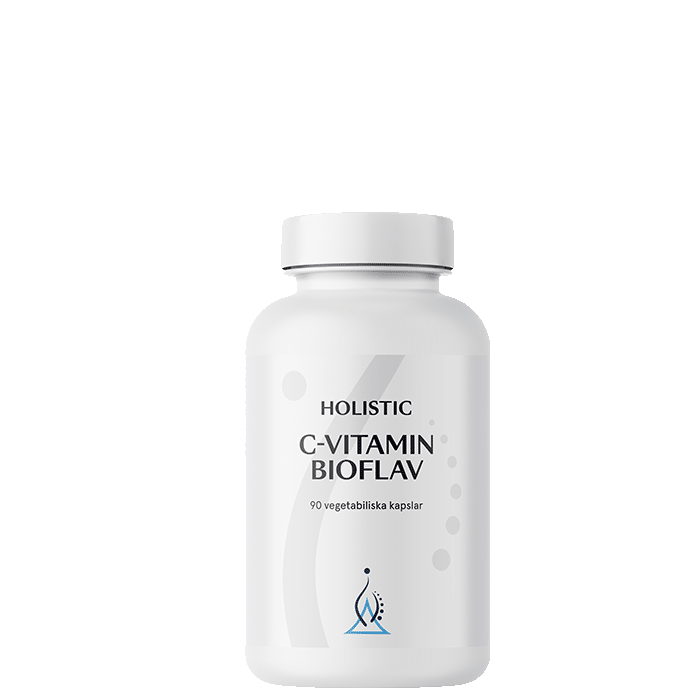 Holistic C-vitamin Bioflav 500 mg 90 kapslar