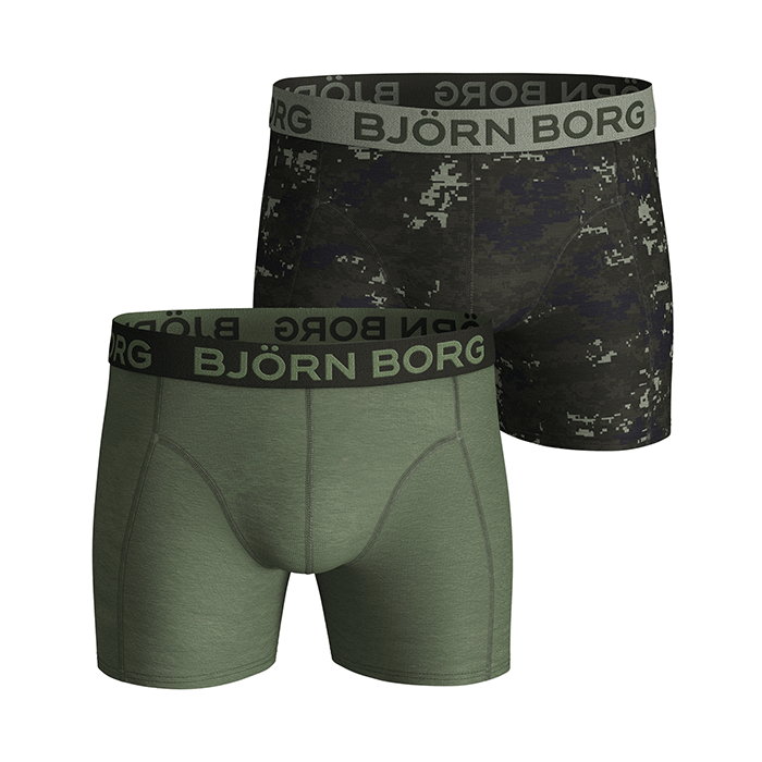 Bild av 2-Pack Sammy Shorts BB Digital Woodland, Forest Night