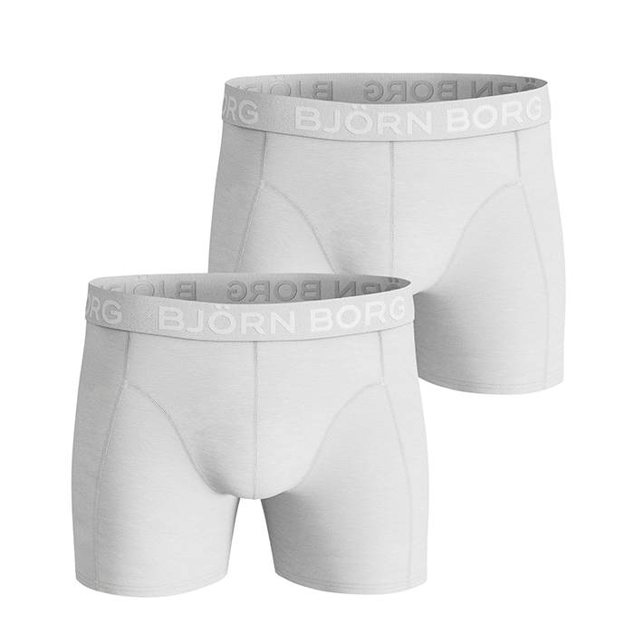 Bild av 2-Pack Sammy Solid Shorts, Brilliant White