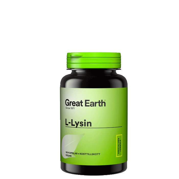Bild av L-Lysine 500 mg, 120 kapslar