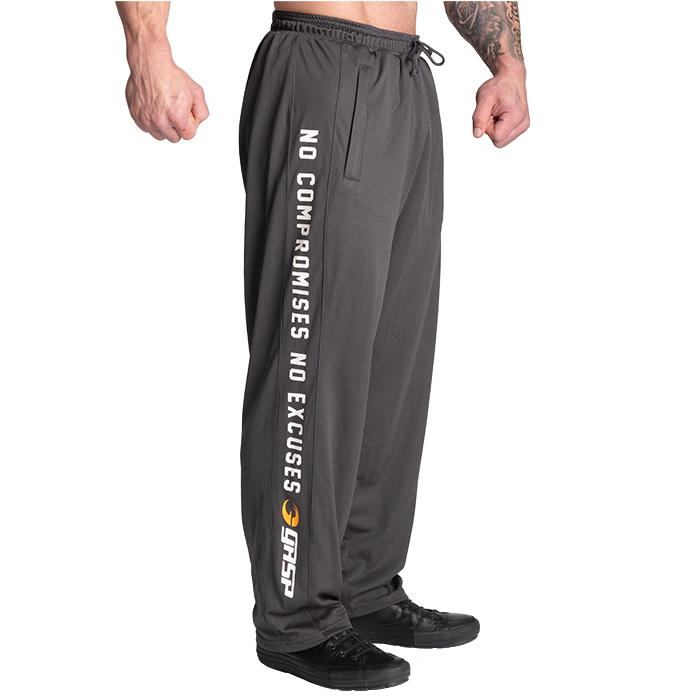 GASP Core Mesh Pants Grey