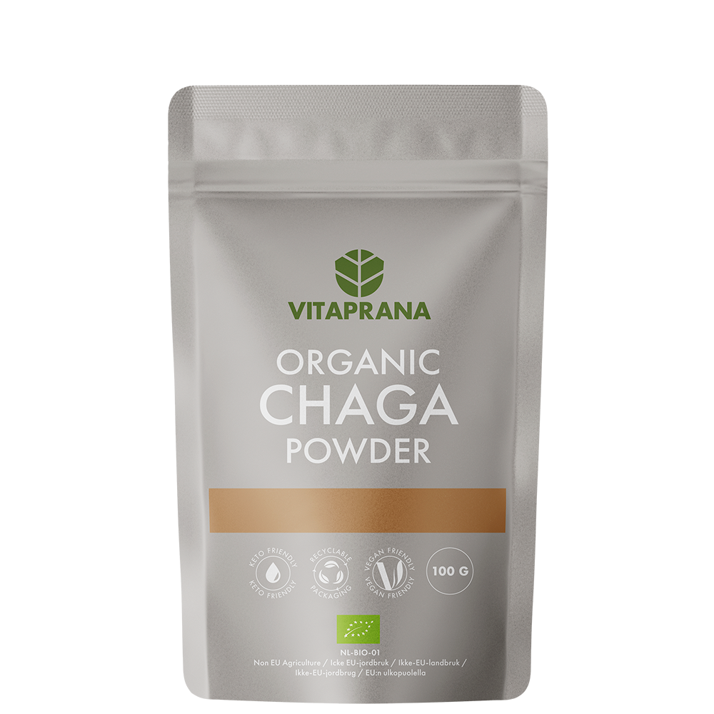 Ekologiskt Chagapulver 100 g