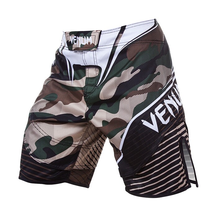 Venum Camo Hero Fight Shorts,Green/Brown