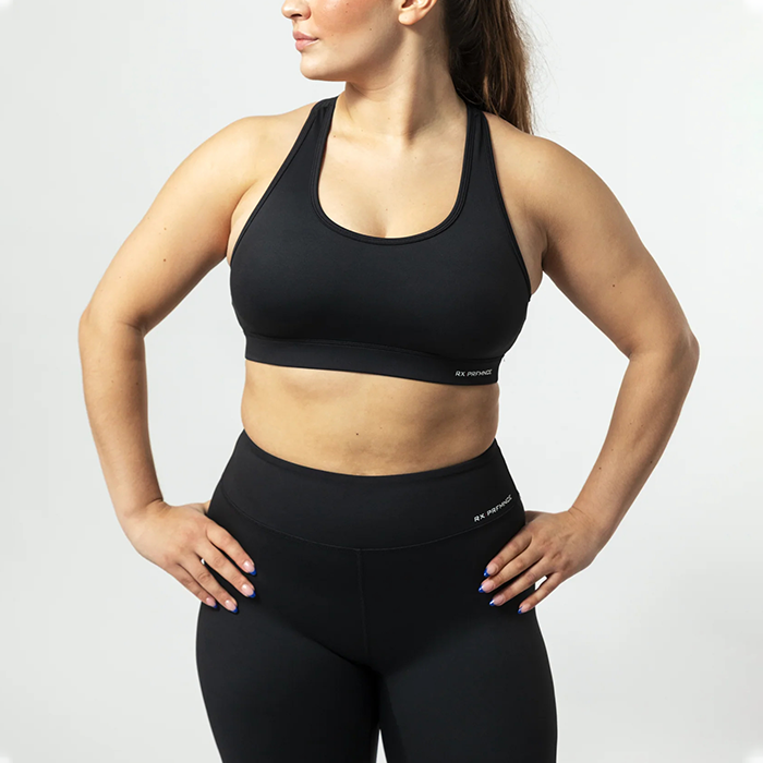 RX Performance Grace Sports Bra Black